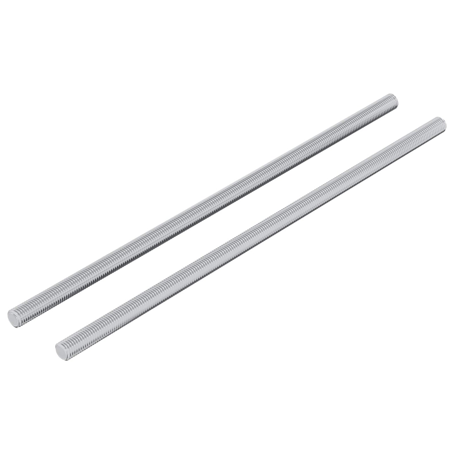 Gewindestange 2 Stk. Silber 6 x 170 mm Stahl