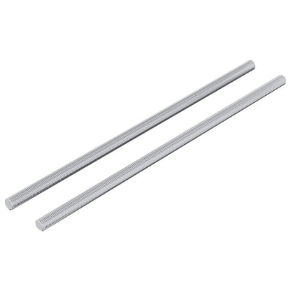 Gewindestange 2 Stk. Silber 6 x 170 mm Stahl