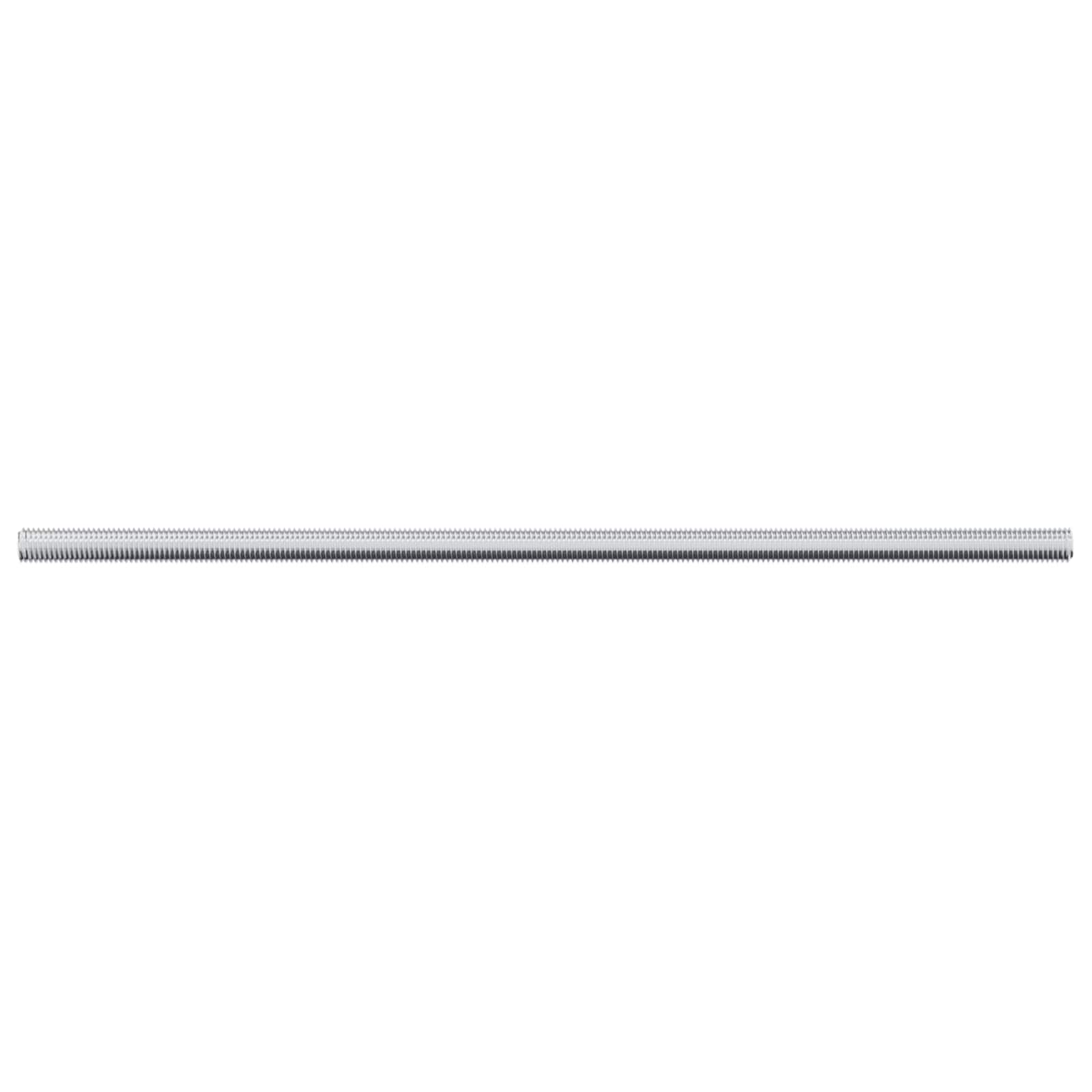 Gewindestange 2 Stk. Silber 6 x 170 mm Stahl