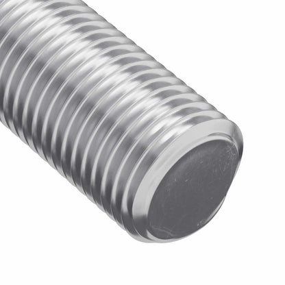 Gewindestange 2 Stk. Silber 8 x 55 mm Stahl
