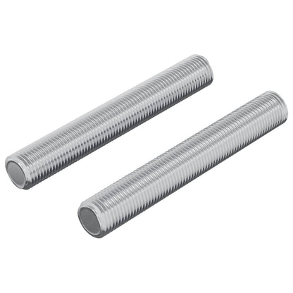 Gewindestange 2 Stk. Silber 8 x 55 mm Stahl