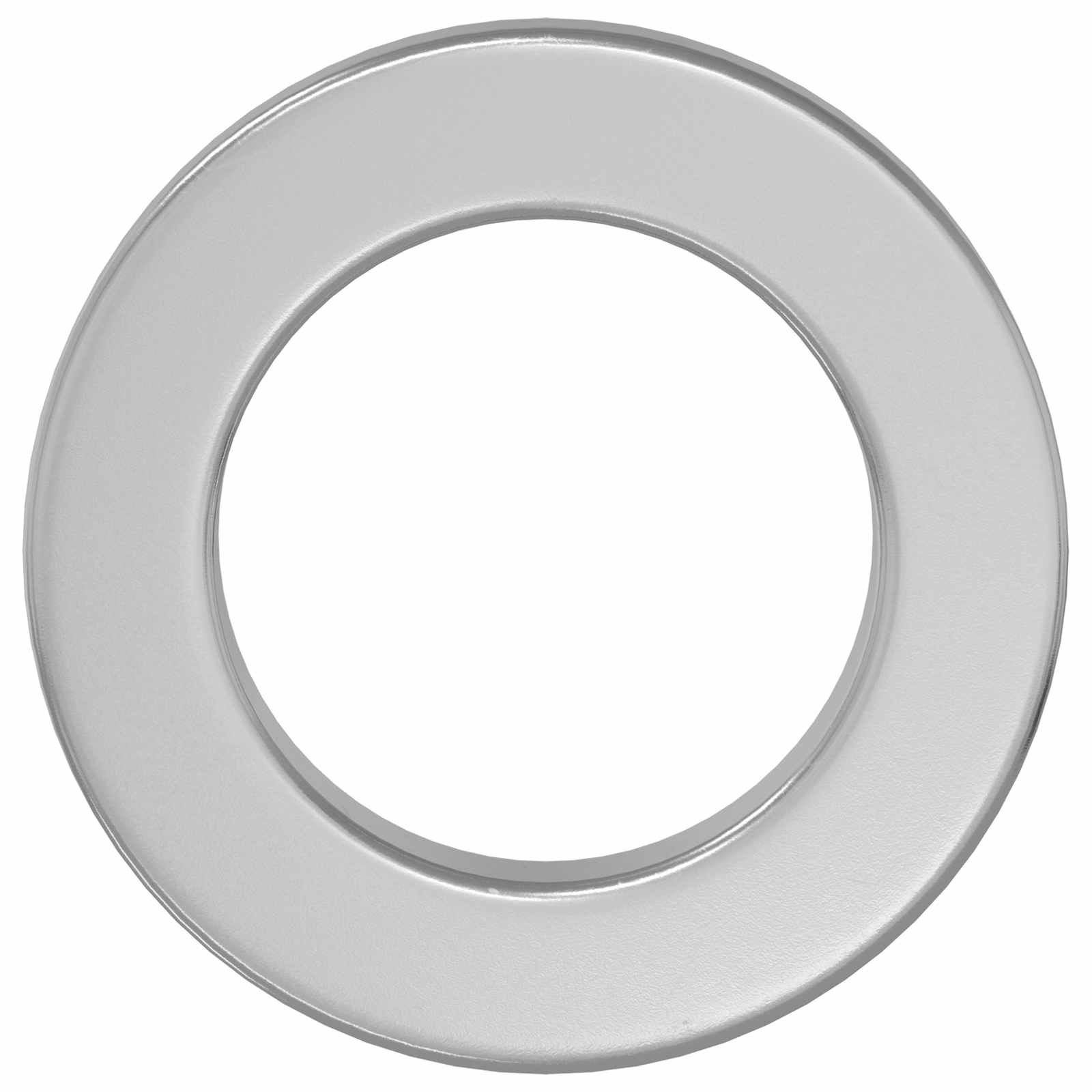 Unterlegscheiben 12 stk. Silber 10 x 10 x 1,2 mm Eisen