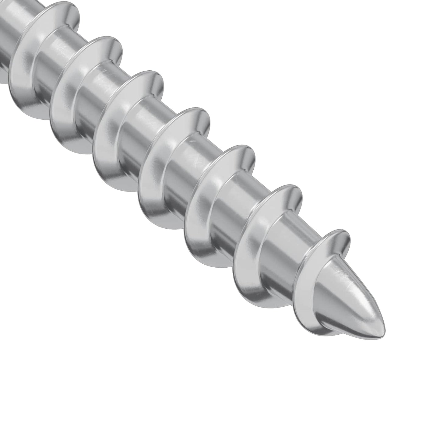 Schraube 12 Stk. Silber 9,8 x 35 mm Eisen