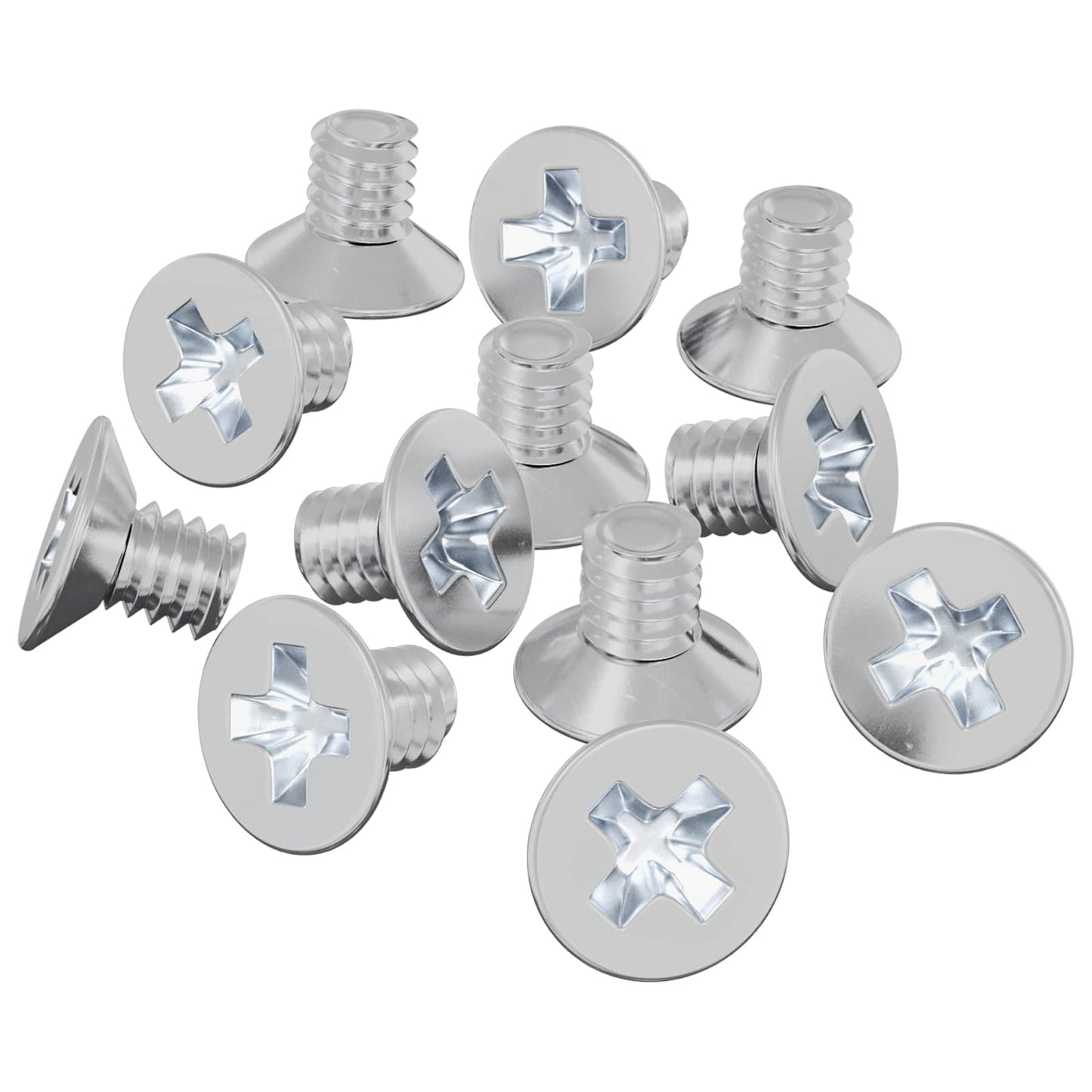 Senkkopfschrauben 32727 stk. Silber Eisen