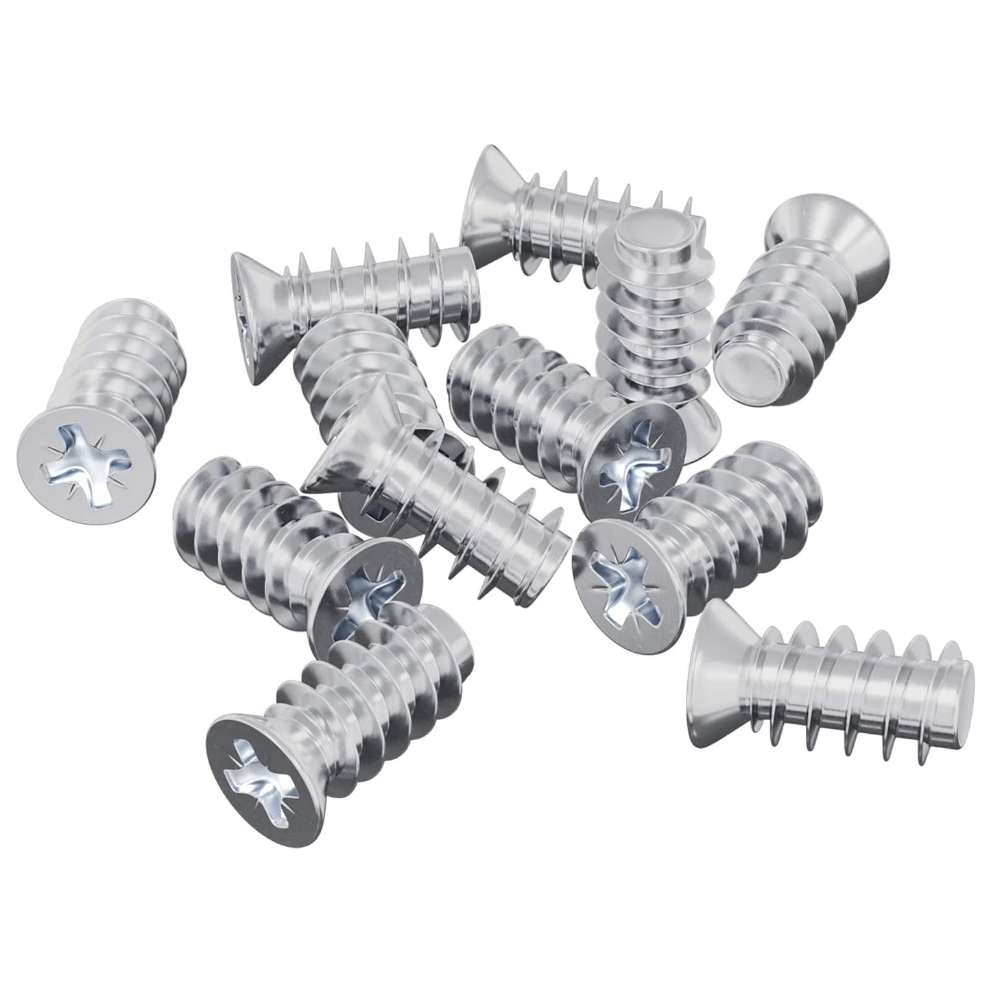Schraube 10909 Stk. Silber M6 x 12 mm Eisen