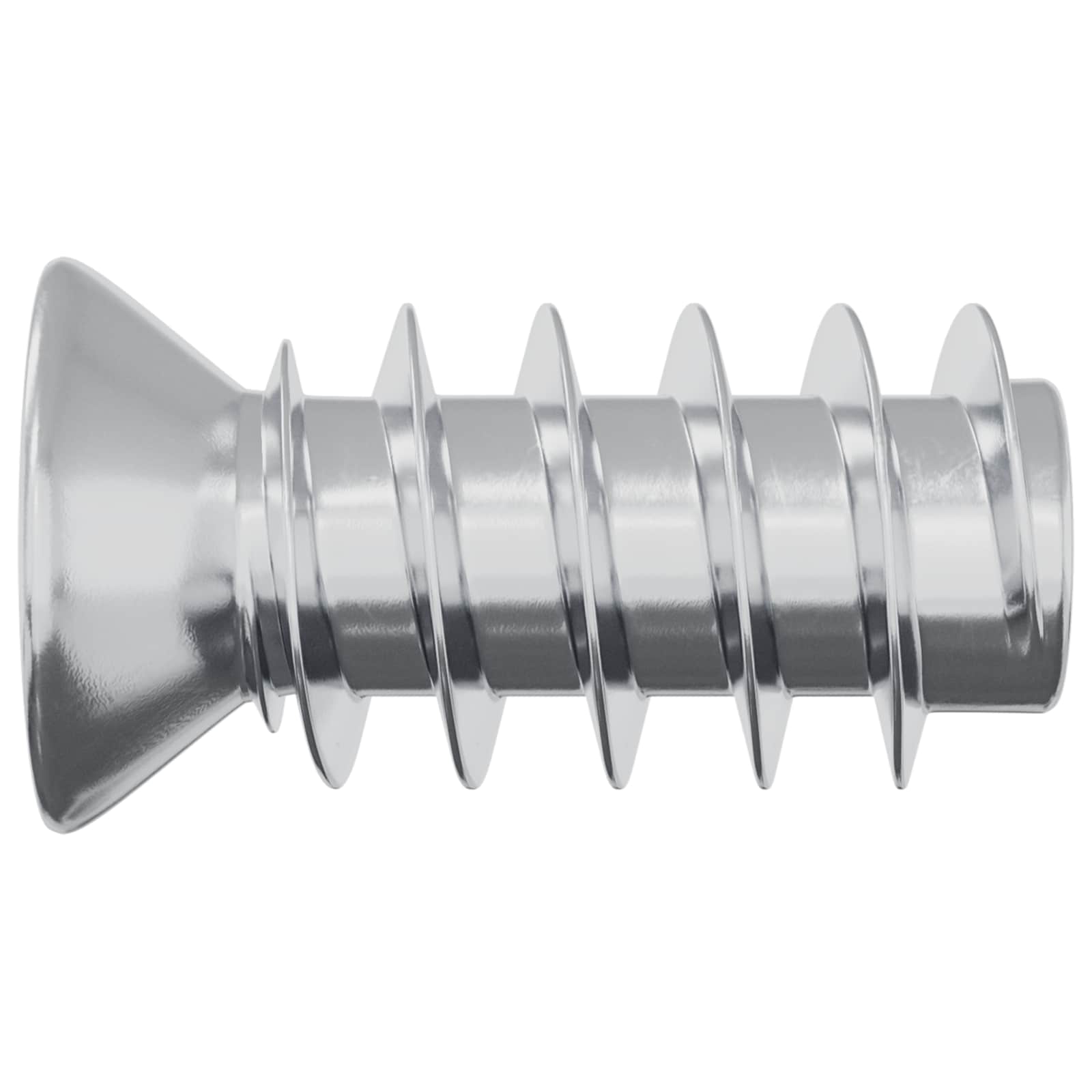 Schraube 10909 Stk. Silber M6 x 12 mm Eisen