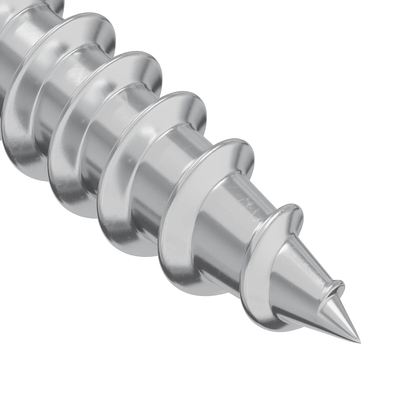 Holzschraube 12 Stk. Silber M4 x 28 mm Eisen
