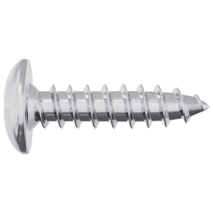 Schraube 13636 stk. Silber M4 x 16 mm Stahl
