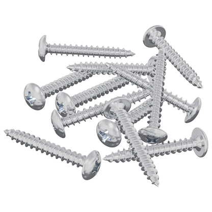 Holzschrauben 8451 Stk. Silber Stahl