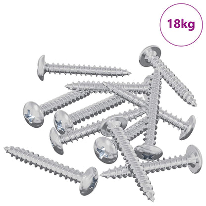 Holzschrauben 8451 Stk. Silber Stahl