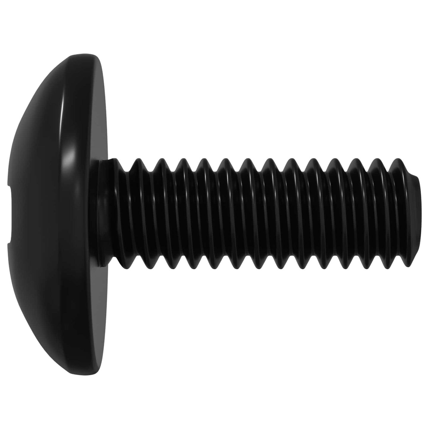Hülsen Schrauben 8182 Stk. Schwarz M4 x 10 mm Eisen