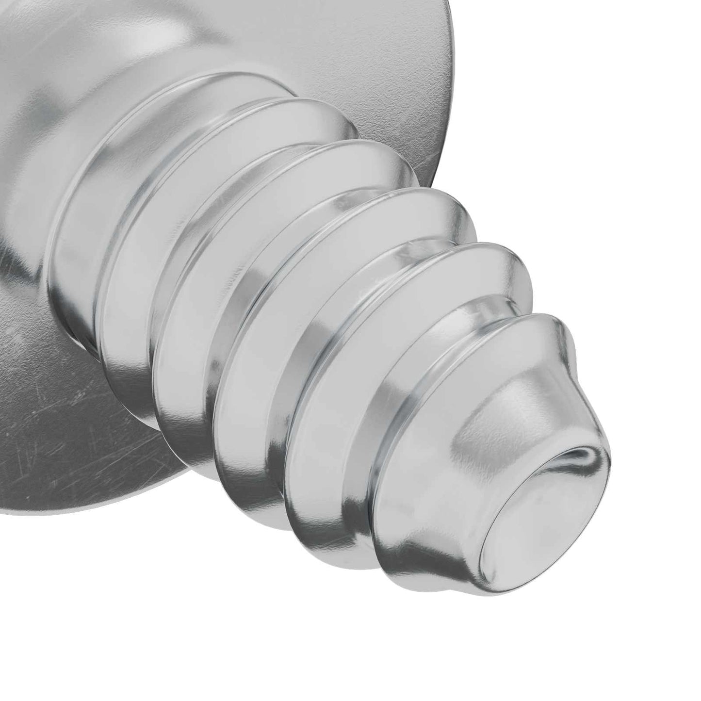 Schloss-Schrauben 12 stk. Silber M4 x 5 mm Eisen