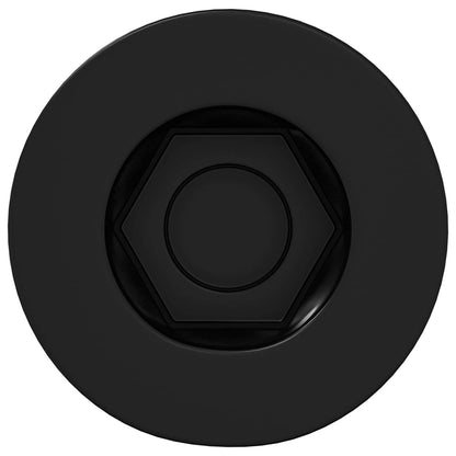 Steckkappen-Schraube 2 Stk. Schwarz 7 x 40 mm Eisen