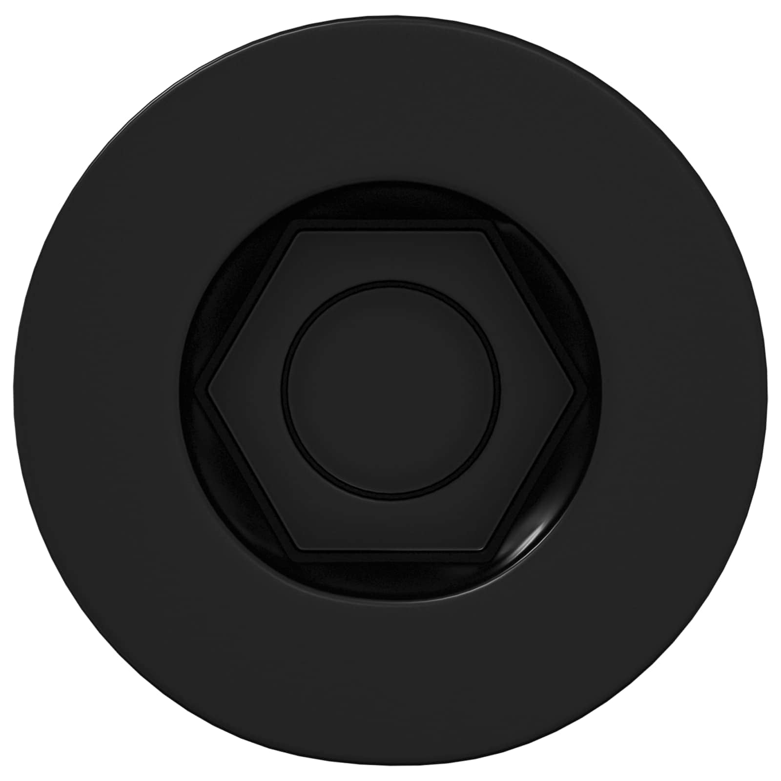 Steckkappen-Schraube 3072 Stk. Schwarz 7 x 40 mm Eisen