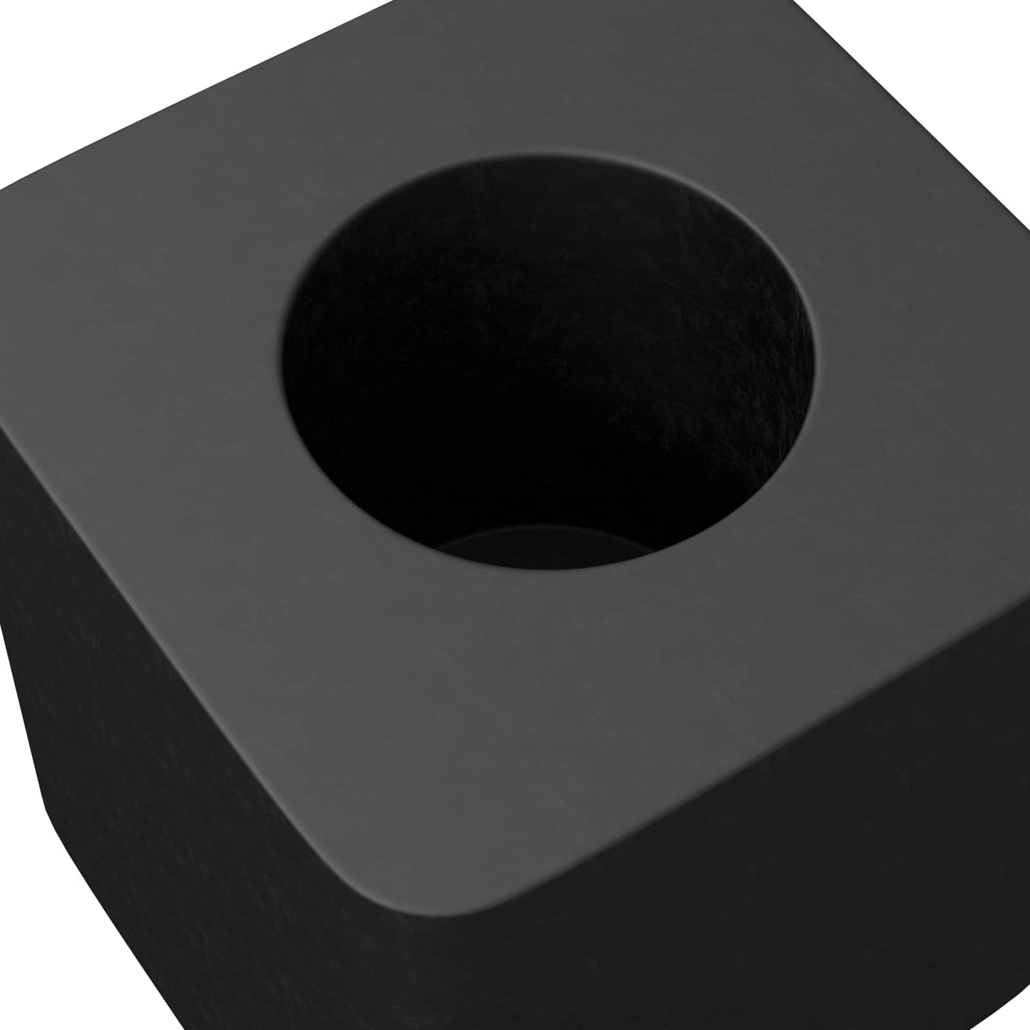 Schubladenhalter 6792 stk. Schwarz 15 x 15 x 15mm PP Copolymer