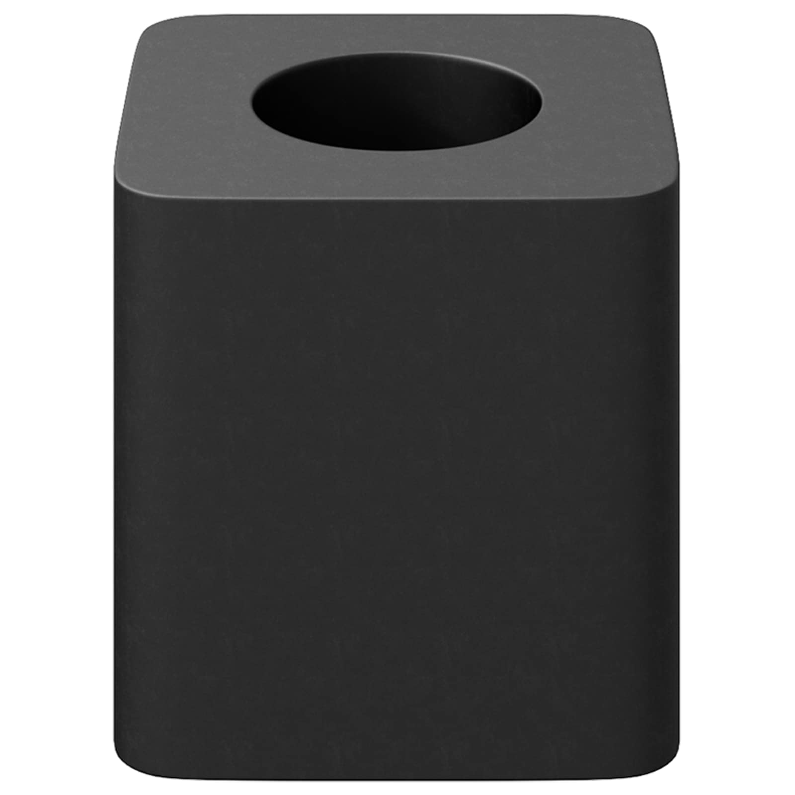 Schubladenhalter 6792 stk. Schwarz 15 x 15 x 15mm PP Copolymer
