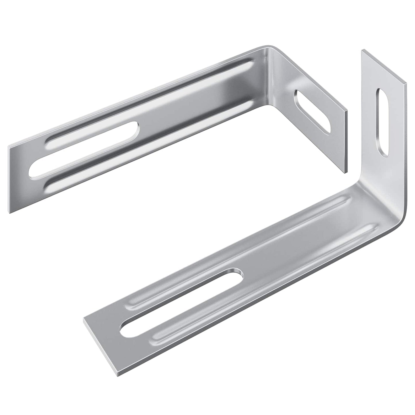 Anti-Kipp-Halterung 2 Silber 74,5 x 15 x 32 mm Eisen