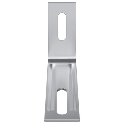 Anti-Kipp-Halterung 2 Silber 74,5 x 15 x 32 mm Eisen