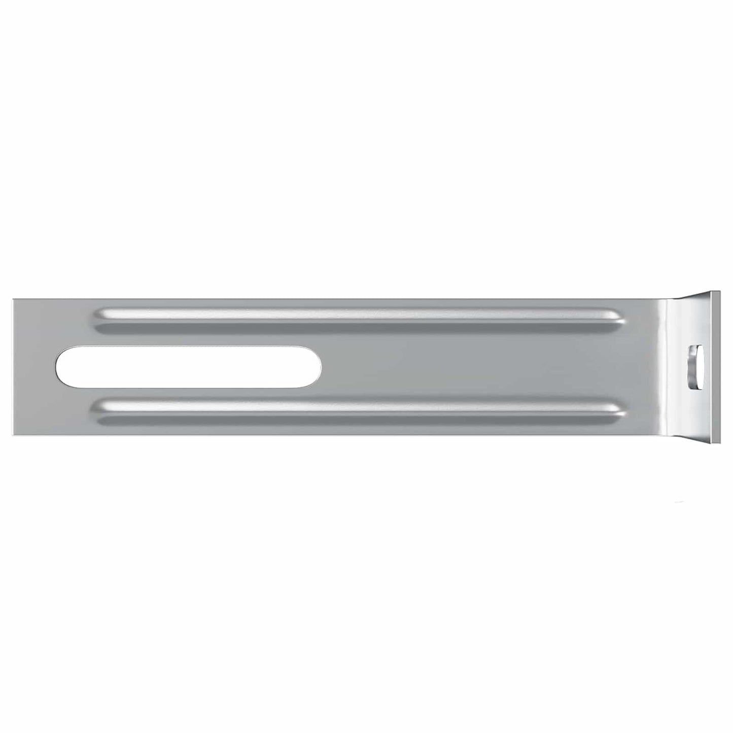 Anti-Kipp-Halterung 2 Silber 74,5 x 15 x 32 mm Eisen