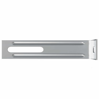 Anti-Kipp-Halterung 2 Silber 74,5 x 15 x 32 mm Eisen