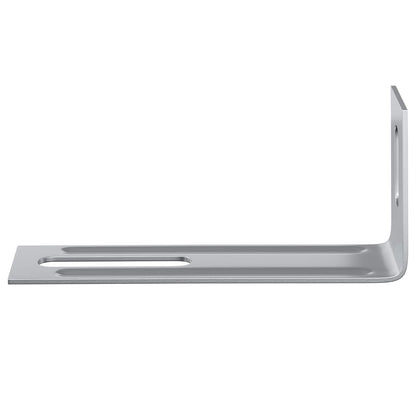 Anti-Kipp-Halterung 12 Silber 74,5 x 15 x 32 mm Eisen