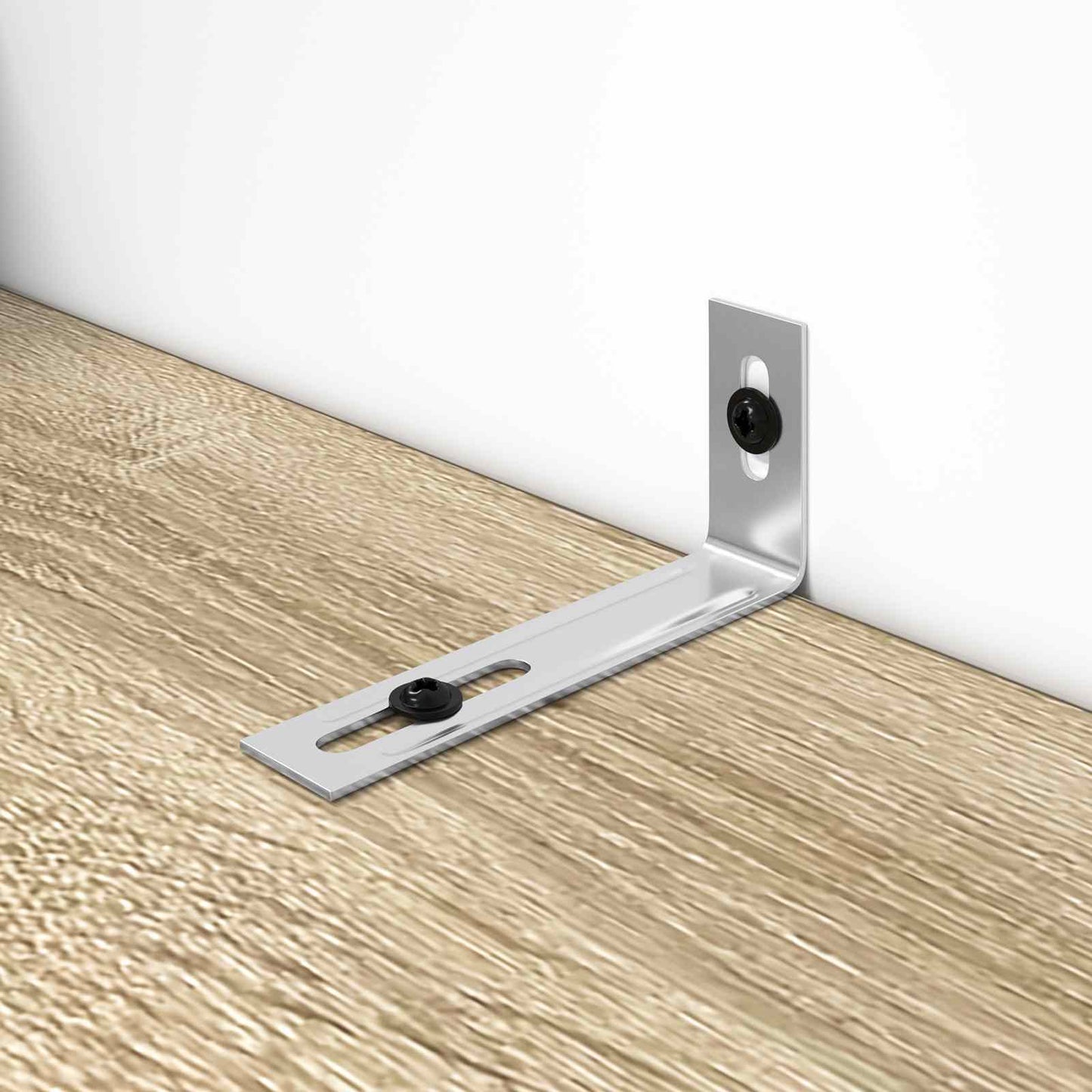 Anti-Kipp-Halterung 1268 Silber 74,5 x 15 x 32 mm Eisen