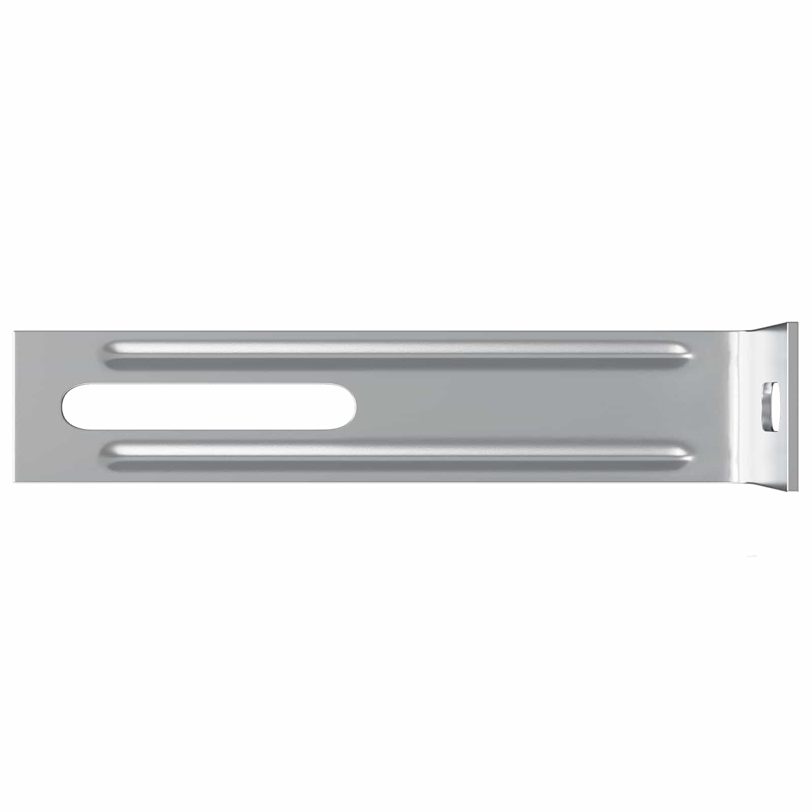 Anti-Kipp-Halterung 1268 Silber 74,5 x 15 x 32 mm Eisen
