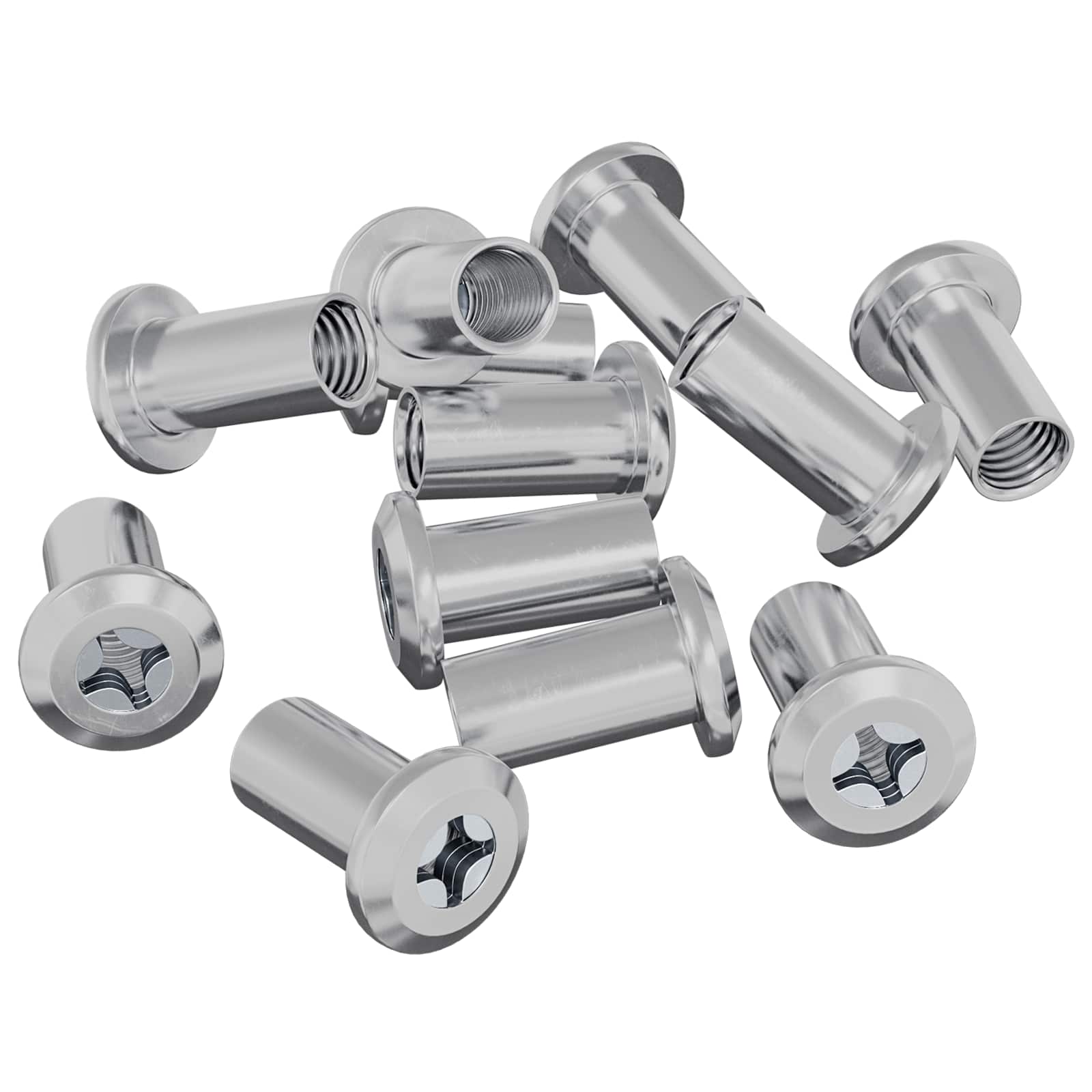 Sicherungsmutter 2857 Stk. Nickel Stahl