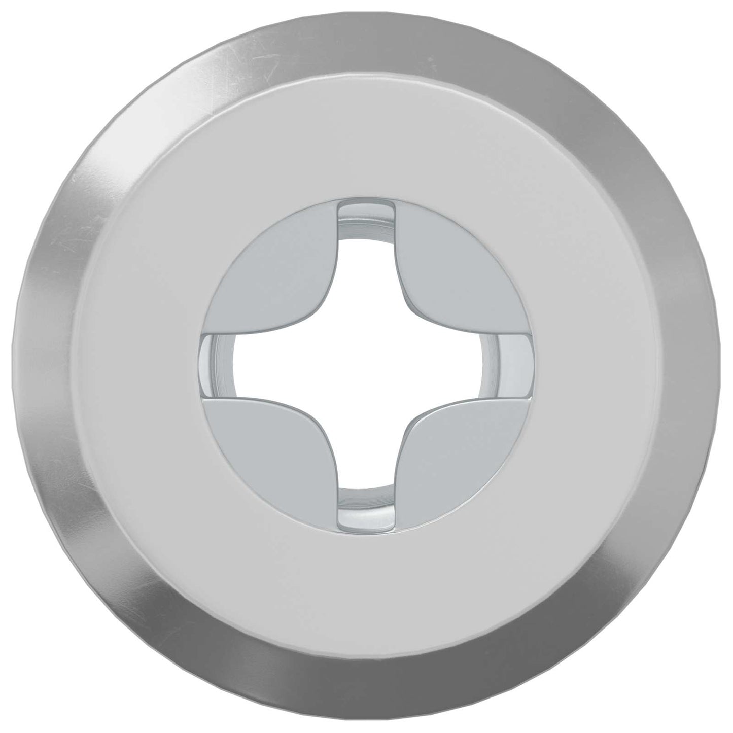 Sicherungsmutter 12 stk. Silber M6 x 15 mm Stahl