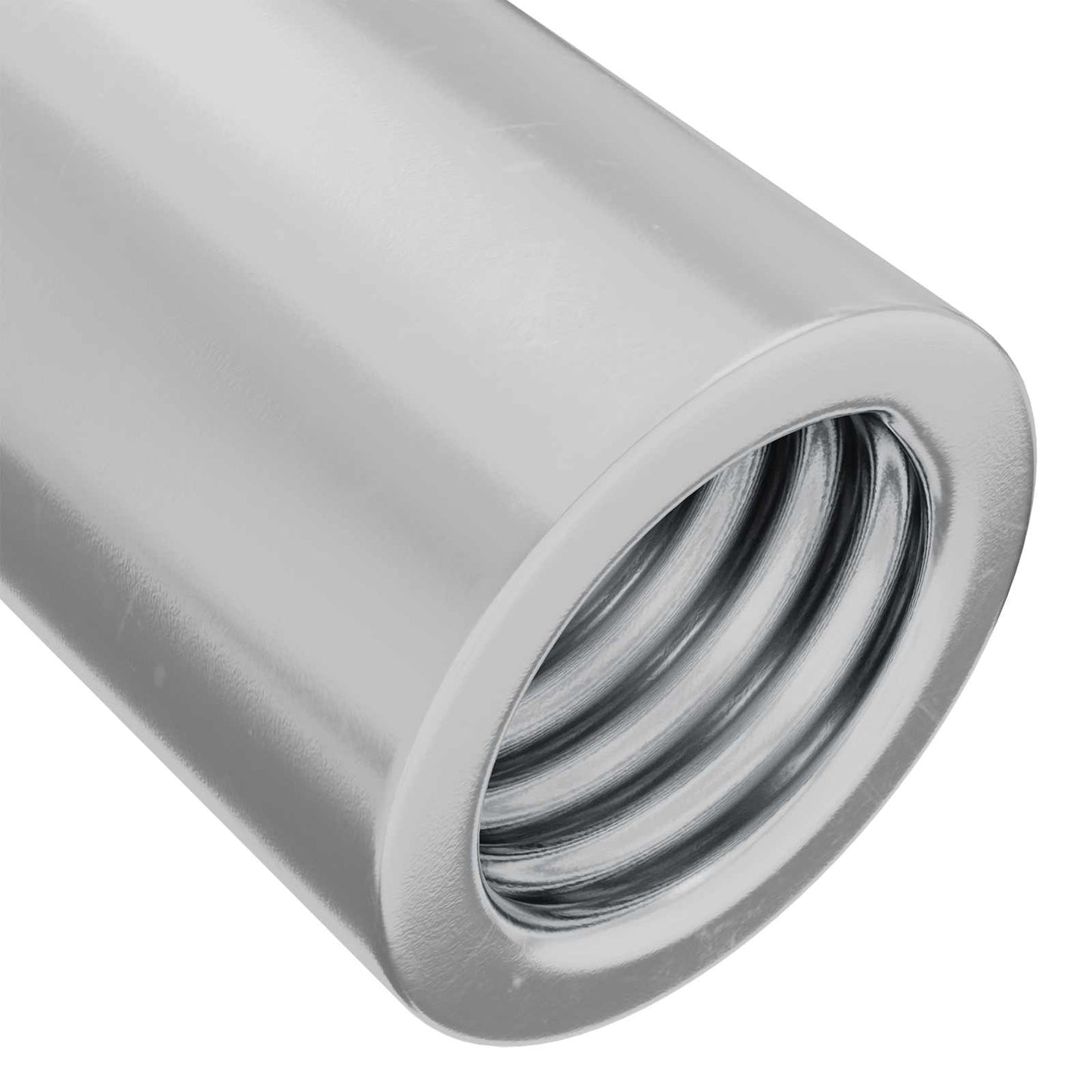 Sicherungsmutter 12 stk. Silber M6 x 25 mm Stahl