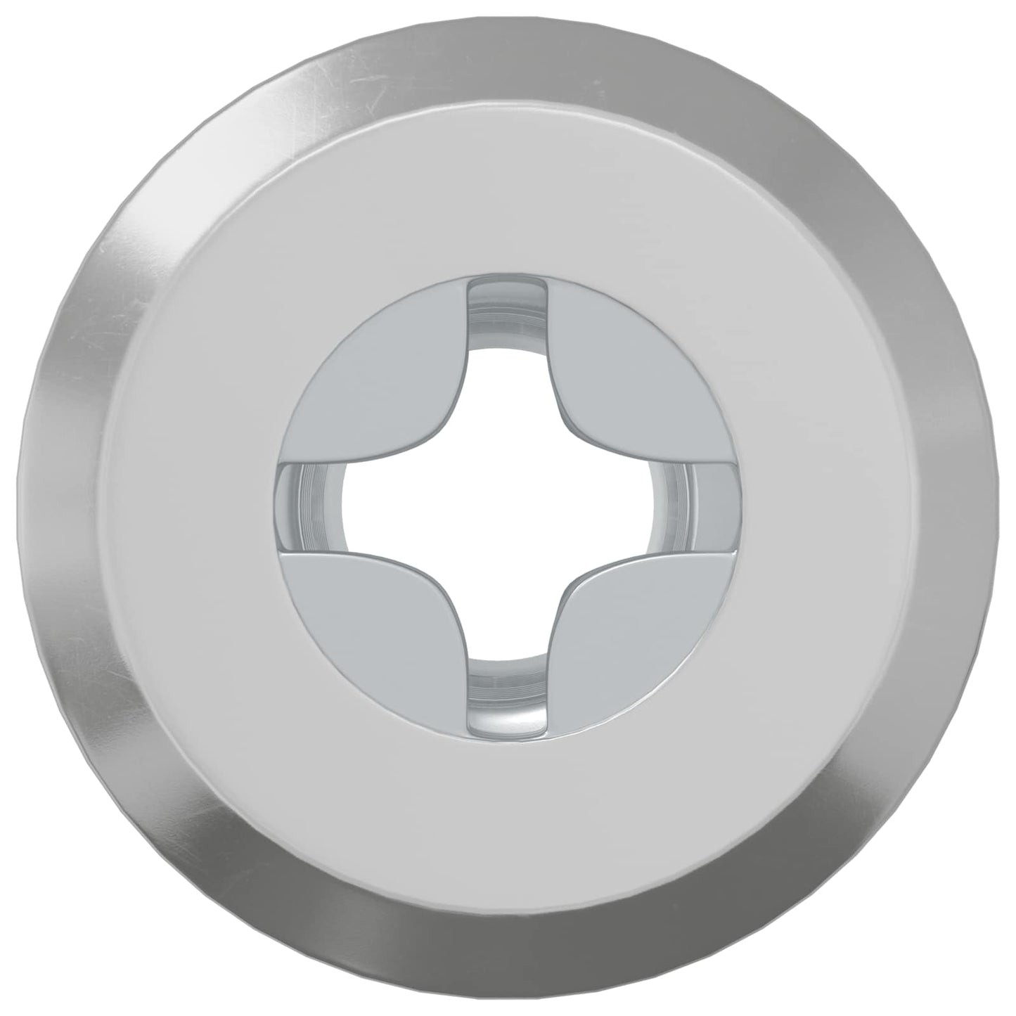 Sicherungsmutter 12 stk. Silber M6 x 25 mm Stahl