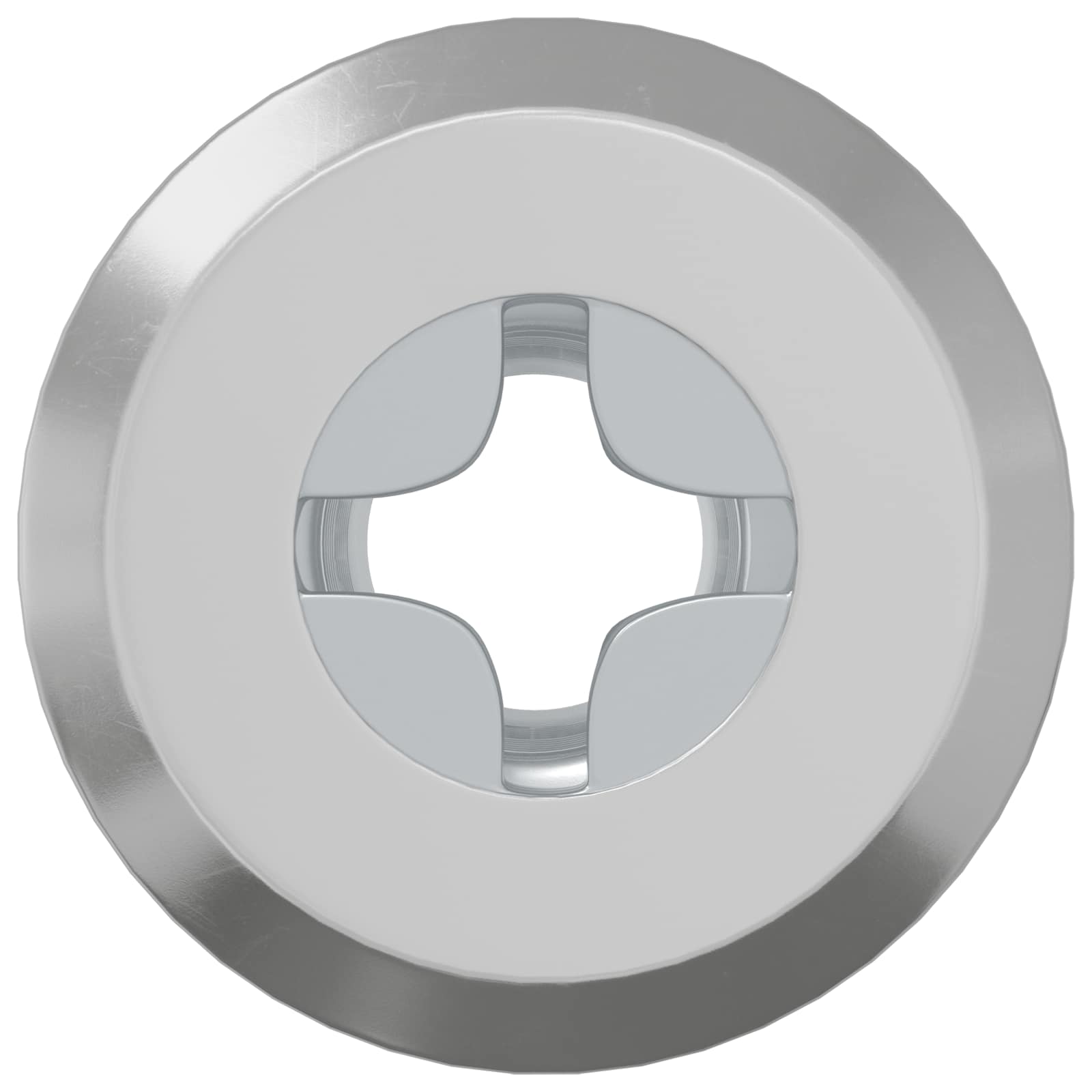 Sicherungsmutter 12 stk. Silber M6 x 25 mm Stahl