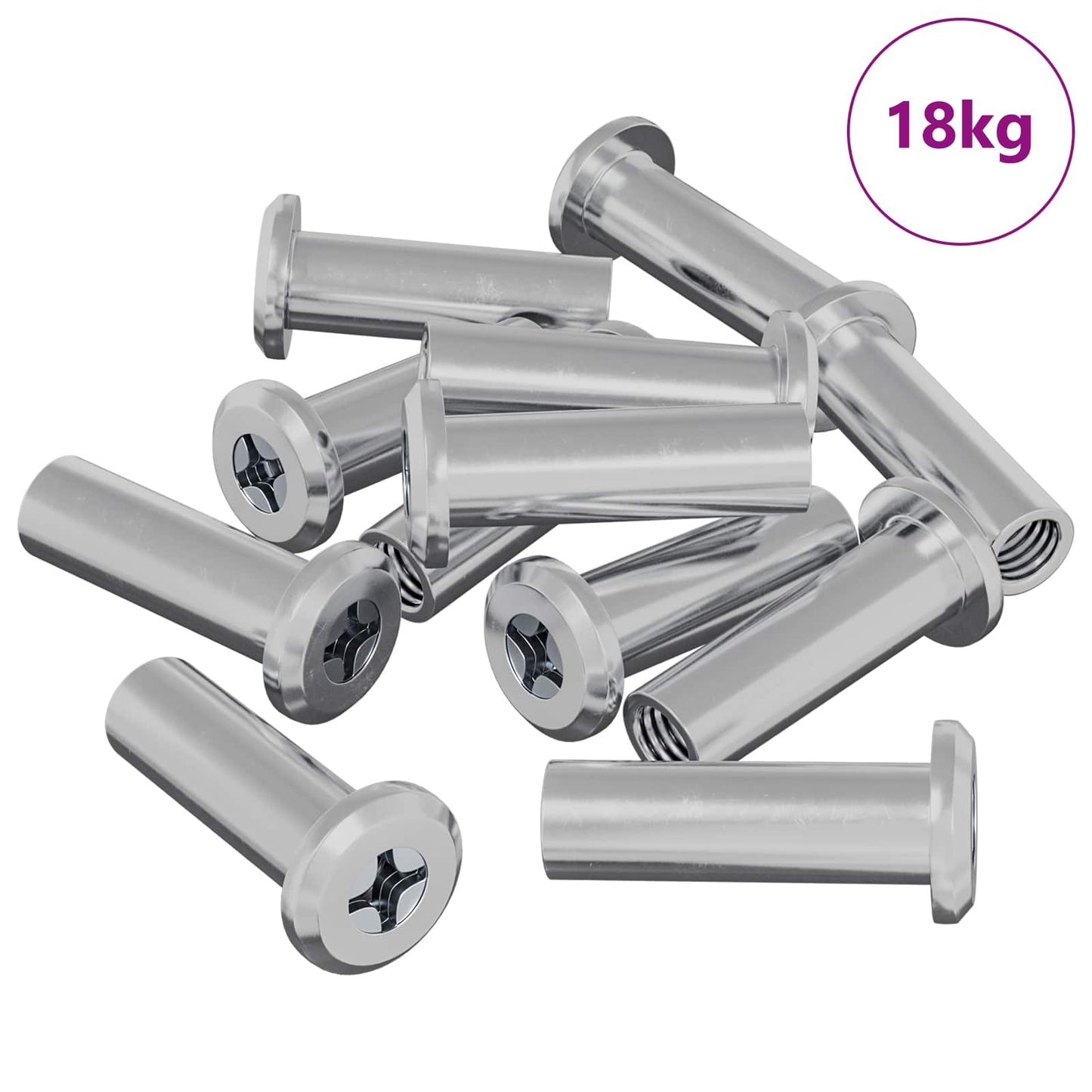 Sicherungsmutter 2857 stk. Silber Stahl