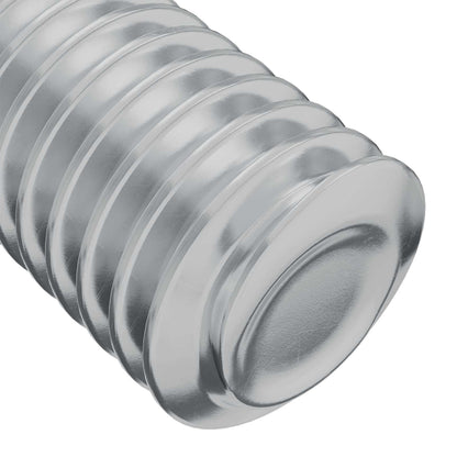 Schraube mit Sperre Uni 2 Stk. Silber M6 x 12 mm Stahl