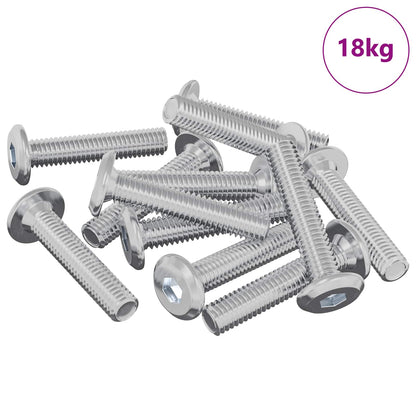 Schraube mit Sperre Uni 2647 Stk. Silber Stahl