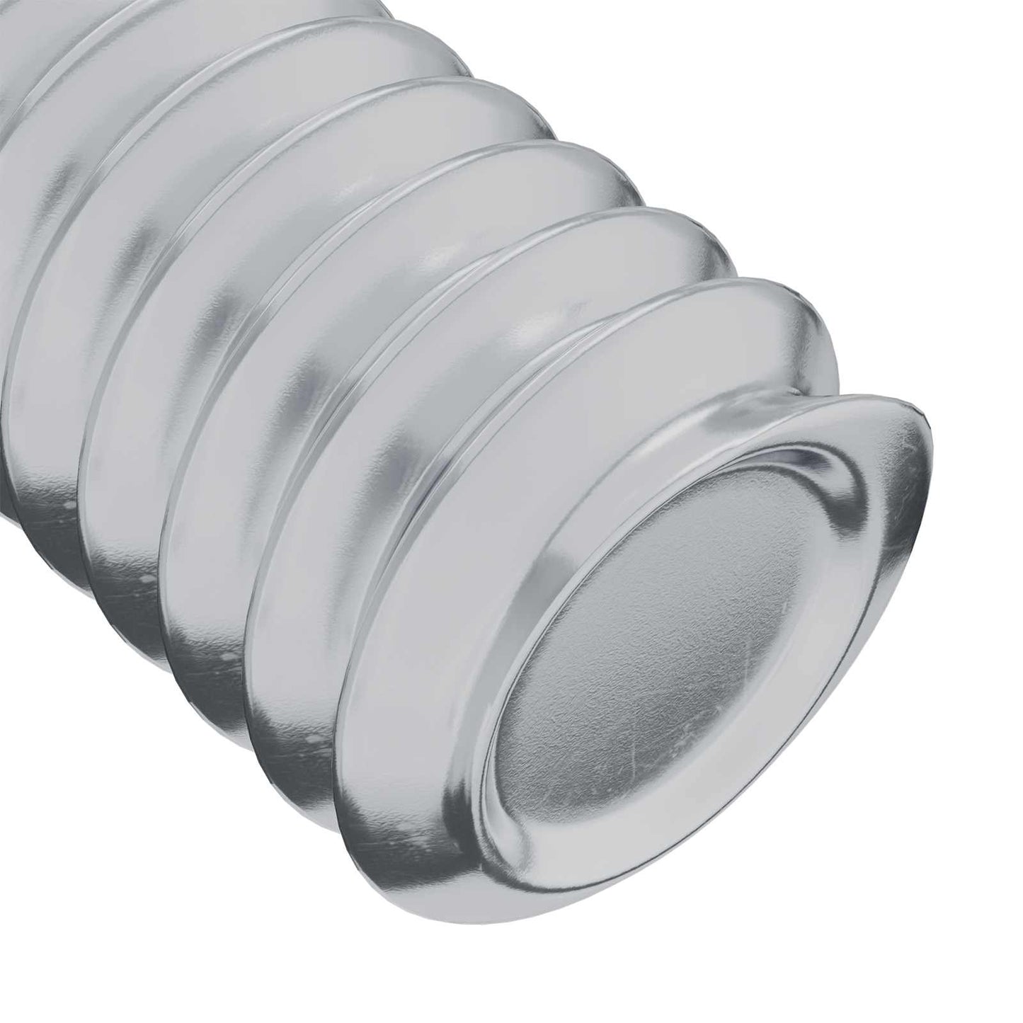 Schraube mit Sperre Uni 12 Stk. Silber M6 x 35 mm Stahl