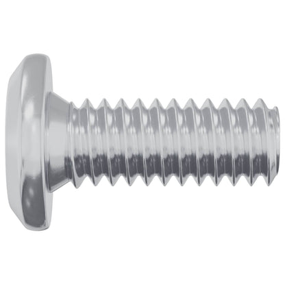Kopf-Sicherungsschraube 2 stk. Silber M6 x 15 mm Stahl