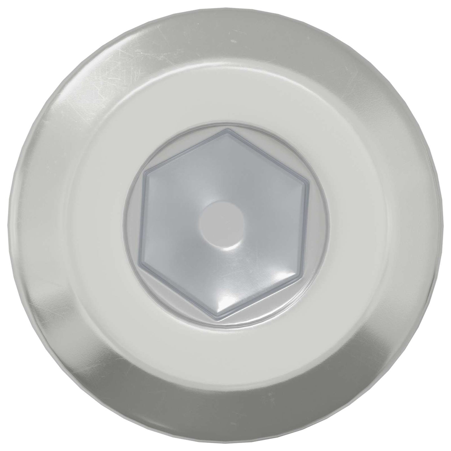 Kopf-Sicherungsschraube 12 stk. Silber M6 x 15 mm Stahl