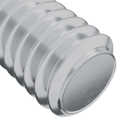 Kopf-Sicherungsschraube 2 Stk. Silber M6 x 35 mm Stahl