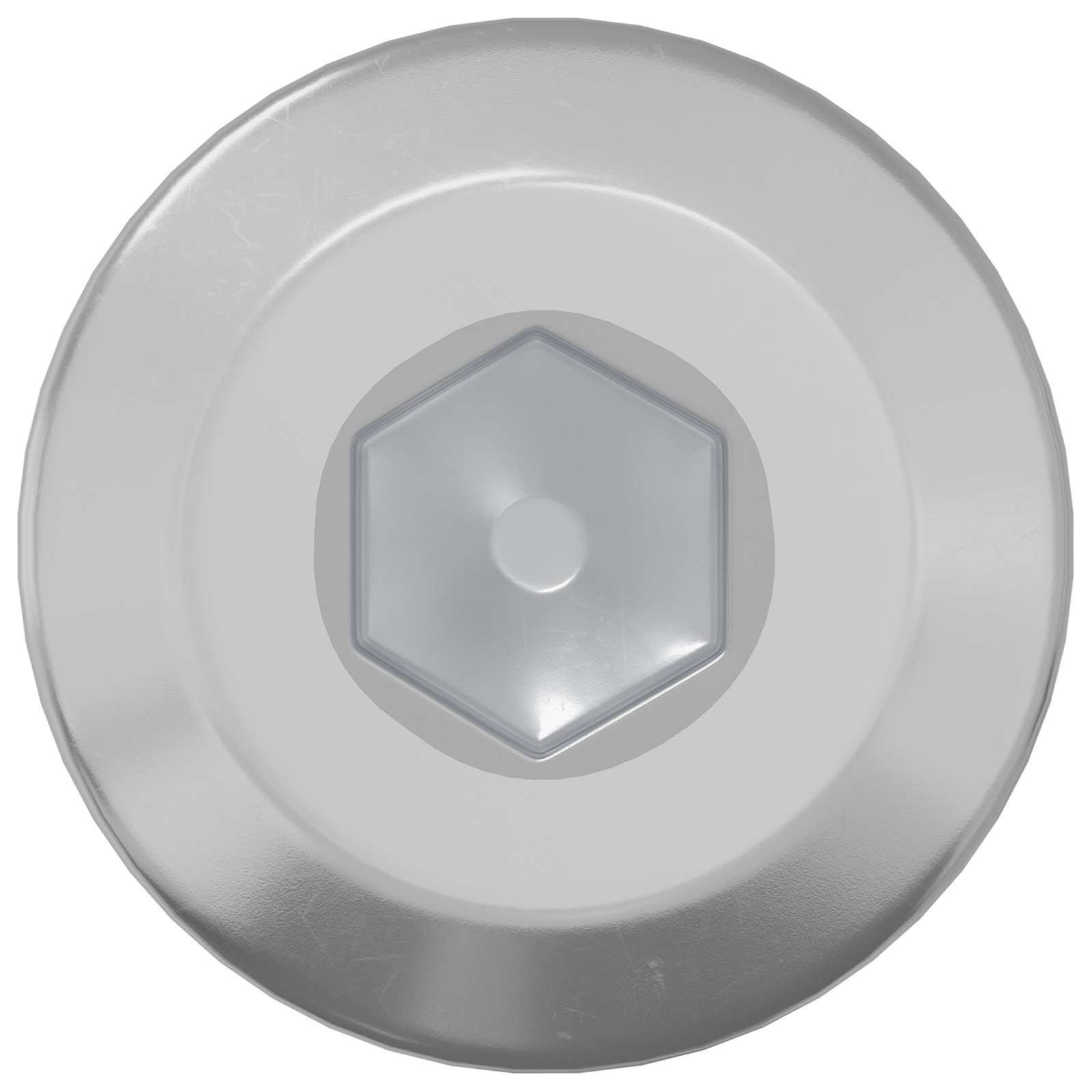 Kopf-Sicherungsschraube 2514 stk. Silber Stahl