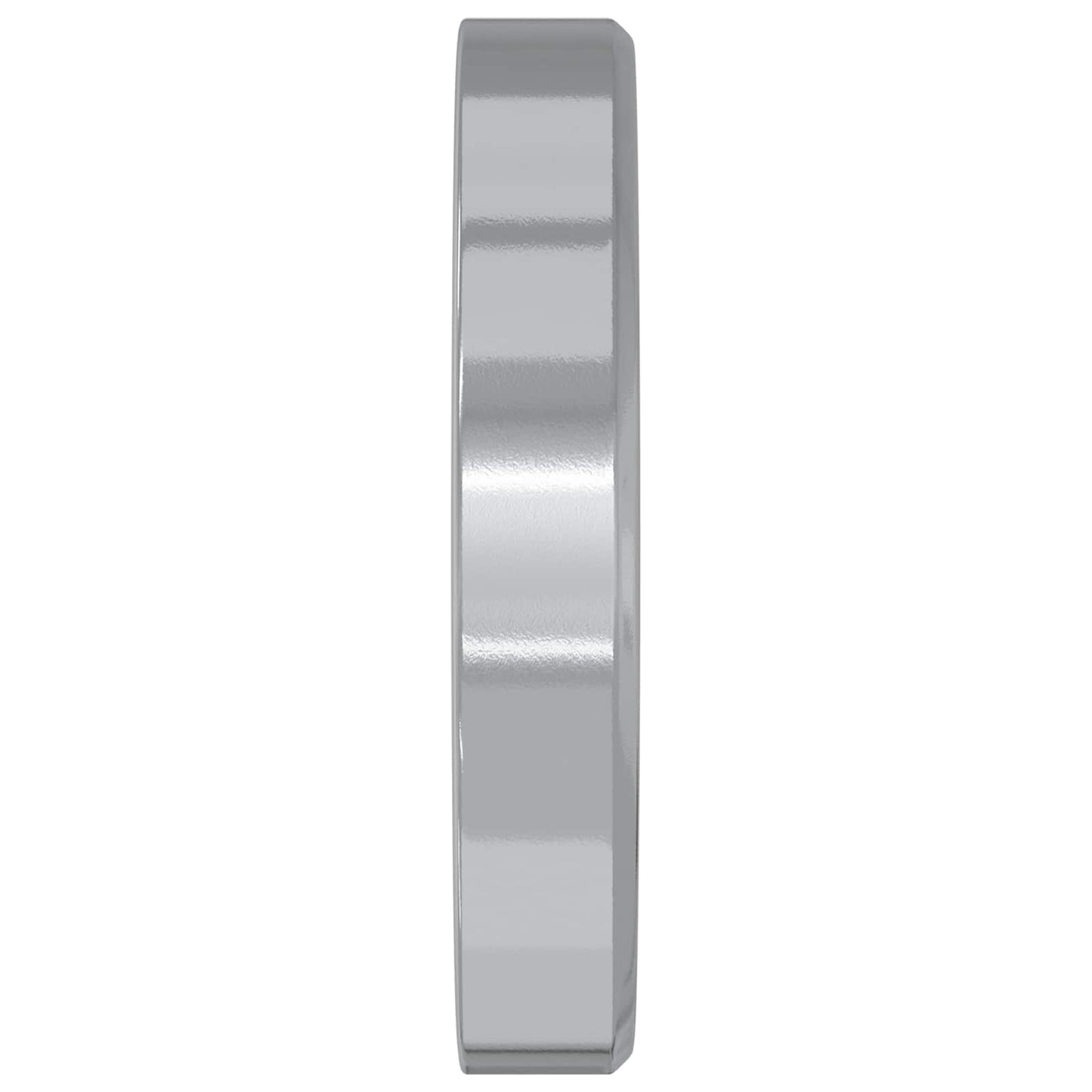 Federunterlage 2 Stk. Weiß 13 x 1 mm Eisen