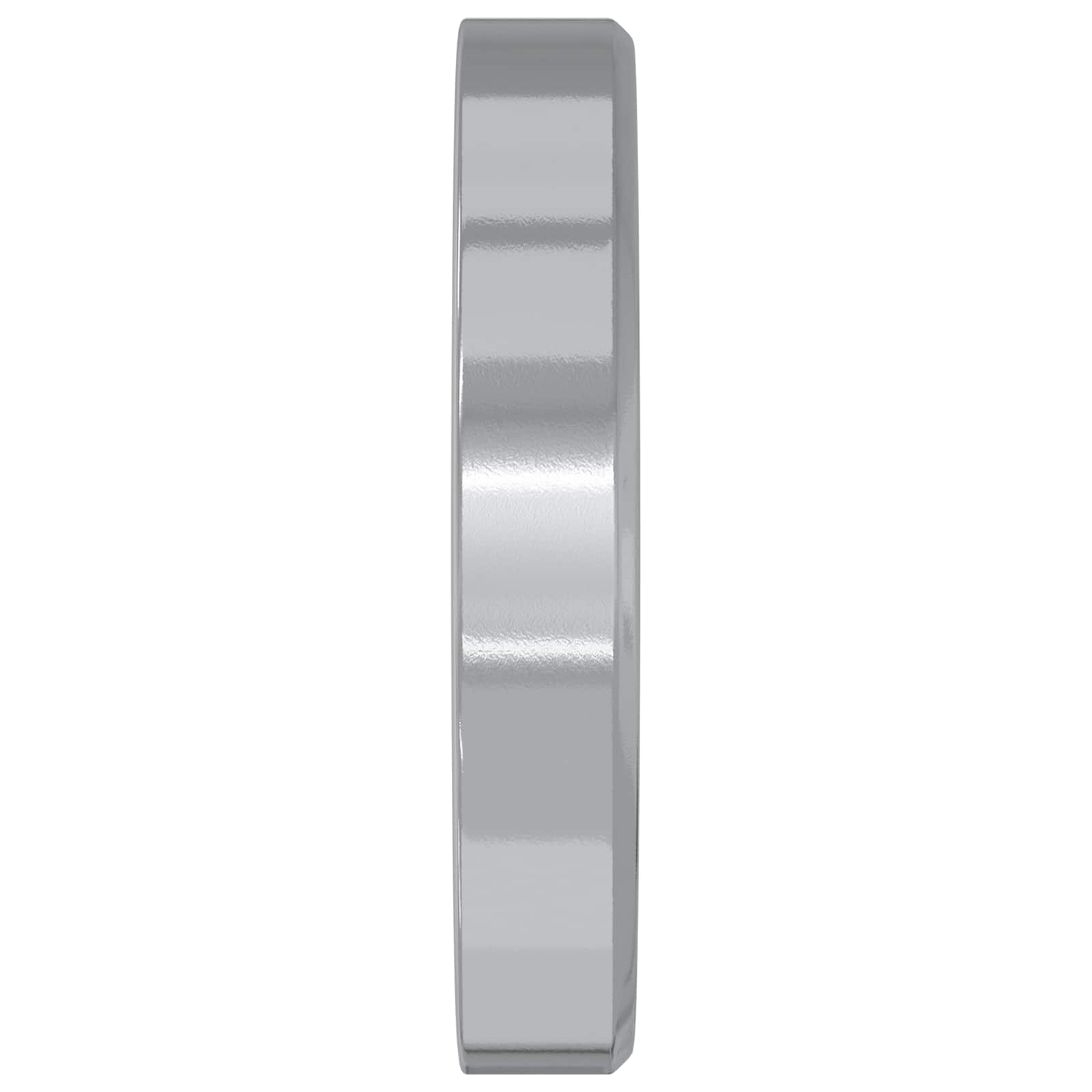 Federunterlage 12 Stk. Weiß 13 x 1 mm Eisen