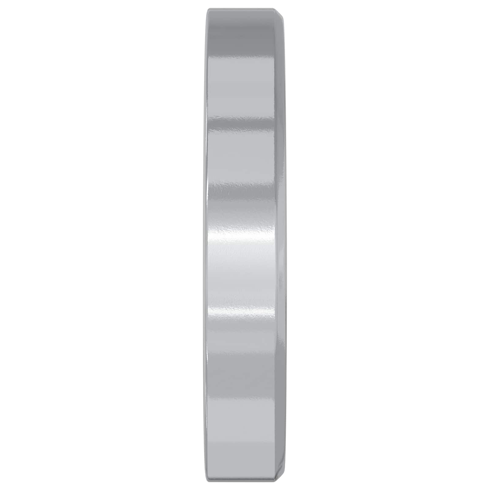 Federunterlage 12 Stk. Weiß 13 x 1 mm Eisen