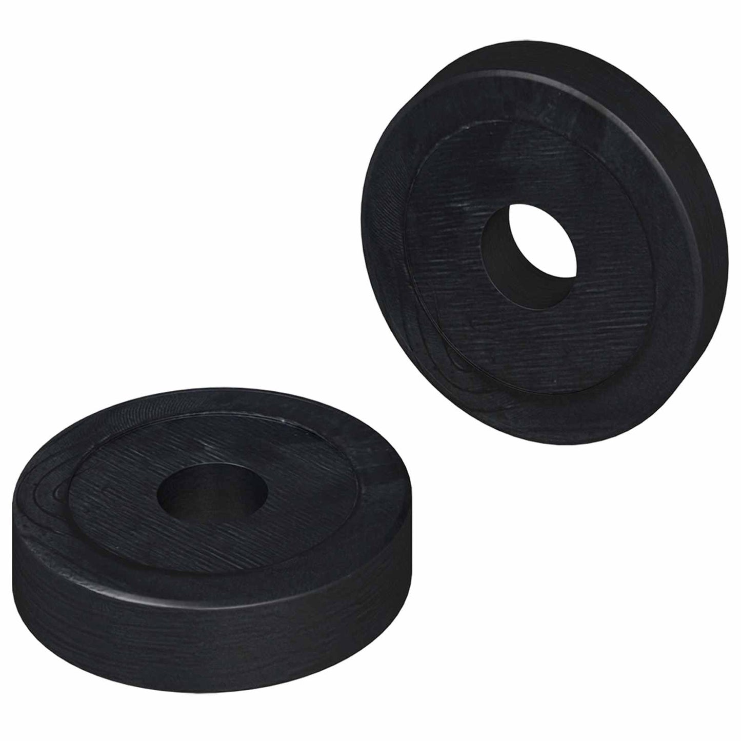 geeignet für Flachscheiben 2 Stk. Schwarz ∅15 x 3 mm