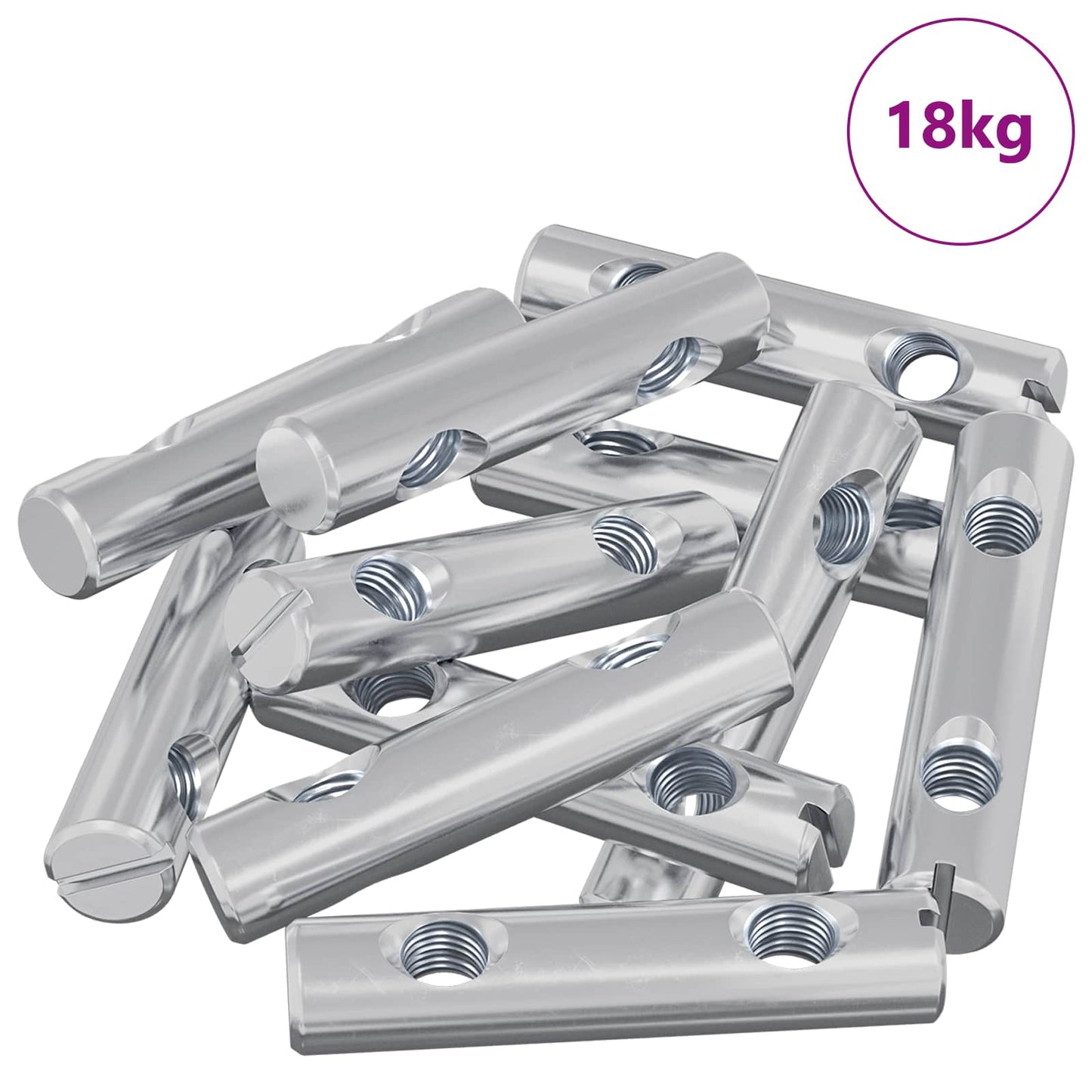 Mutter 413 stk. Zink-beschichtet 60 x 12 mm Eisen