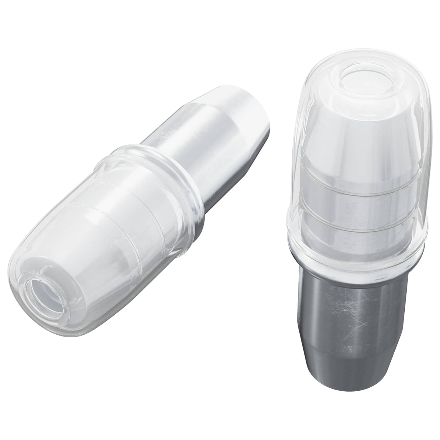 Regalstecker 2 Silber 7 x 16 mm Eisen