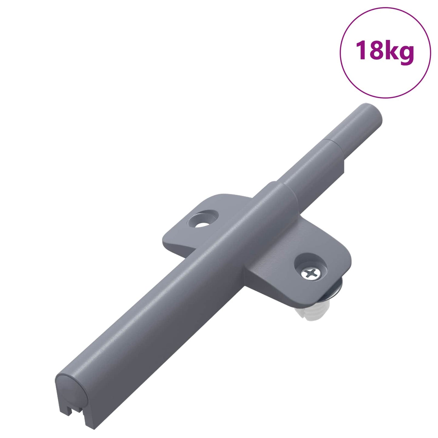 Sanftschließer 1161 stk. Grau 125 x 47 x 15 mm PP