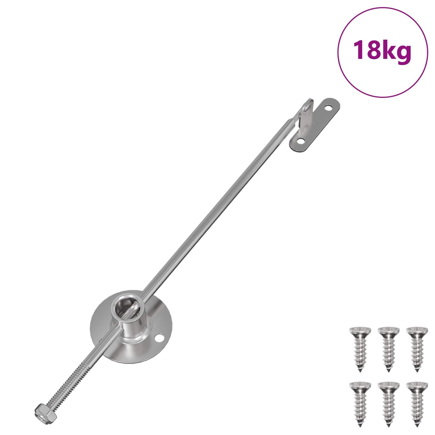 Zugstangen-Scharnier 439 stk. Silber Metall