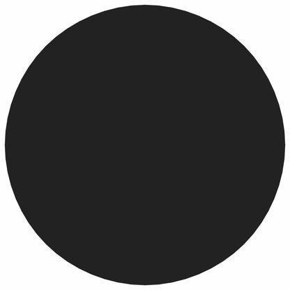 Selbstklebende Schraubenabdeckung 2 stk. Schwarz Ø 20 x 0,5 mm