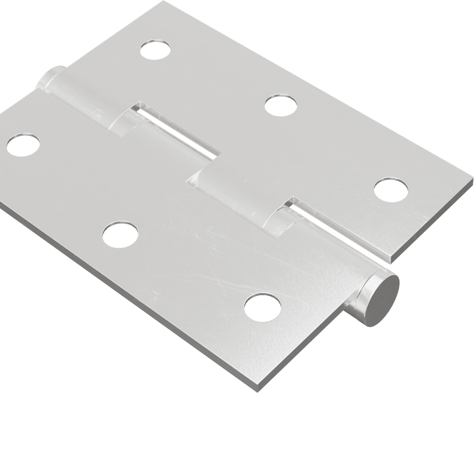 Scharnier 720 Stk. Silber 50 x 38 x 1,3 mm Stahl